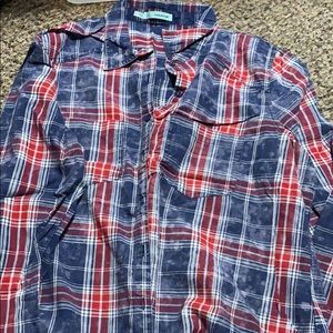 Maurice’s plaid button down